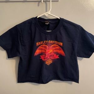 Harley Davidson crop top